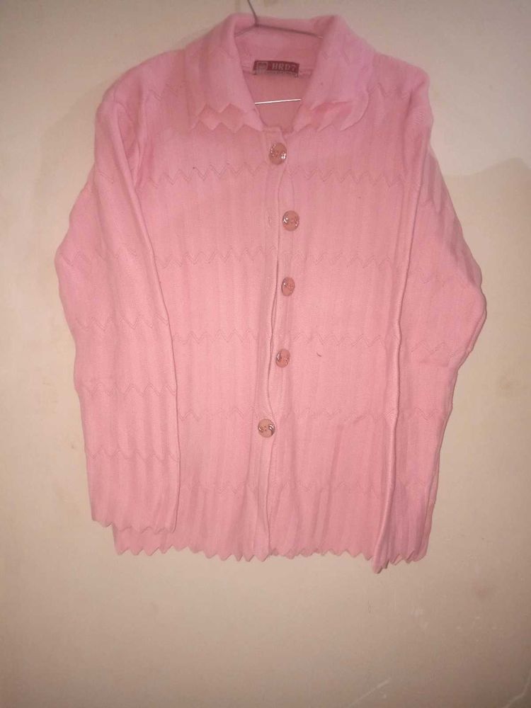 Pink Women Sweater