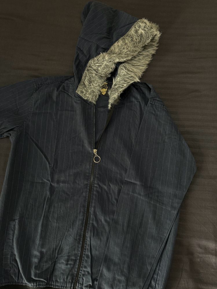 jacket with furr cap