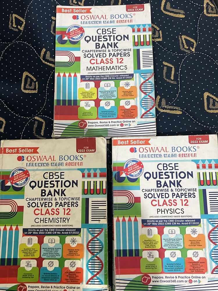 SALE🚨🚨Cbse Question Bank Class 12 Pcm Solved Pap