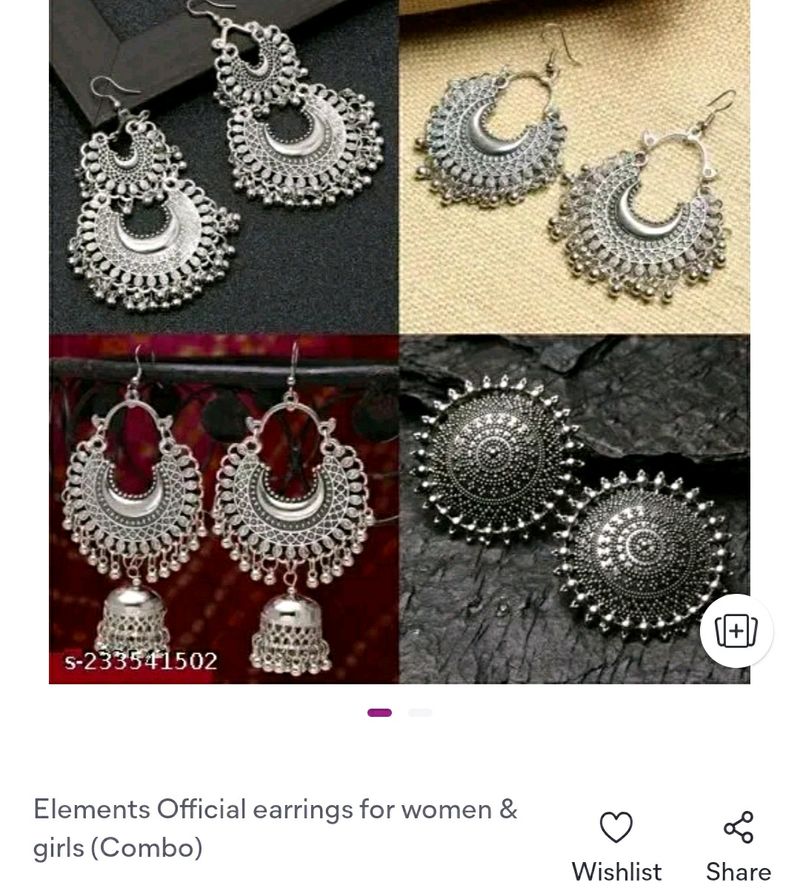 Earrings Combo For Women