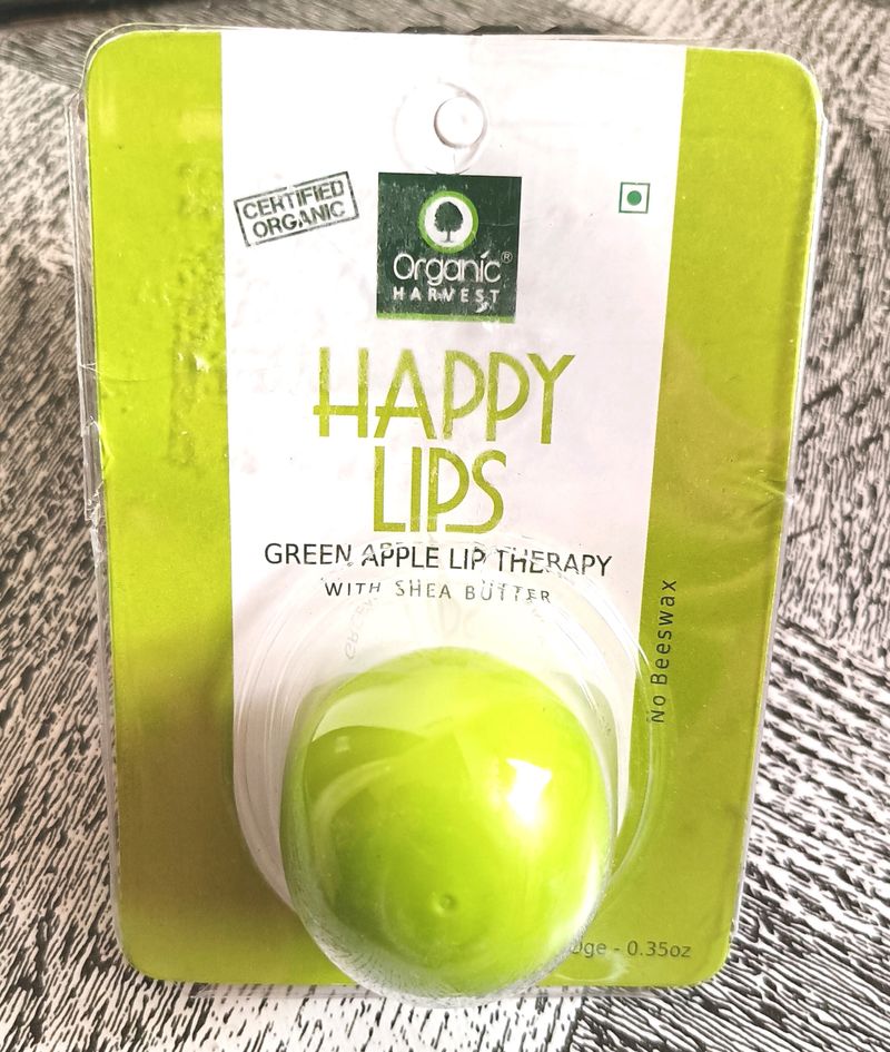 Organic Harvest Green Apple Lip Balm