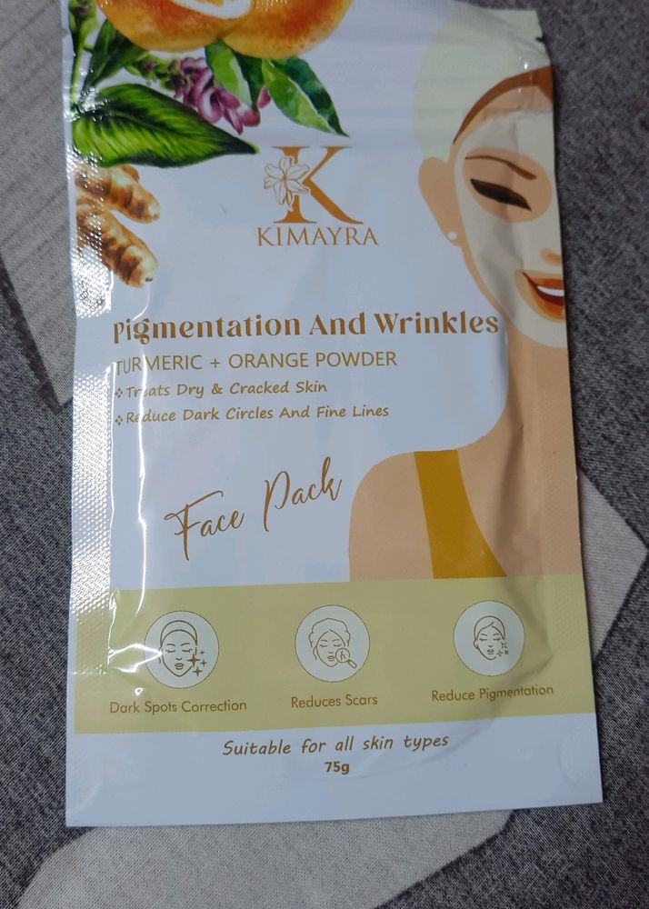 Skincare Face Mask For Pigmentation And Wrinkles