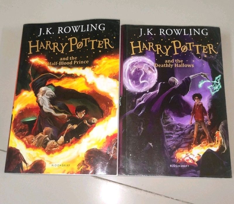 Harry Potter Part 6 And 7 J.K Rowling