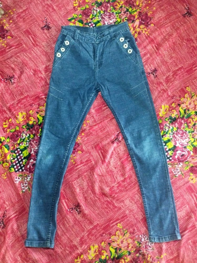 Blue Jeans For 10-12 Years