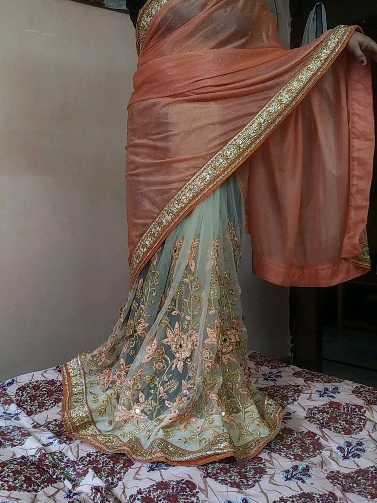 Net Saree