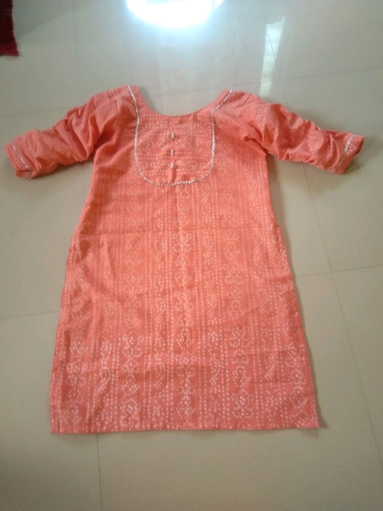 Fancy Neck Designer Kurti