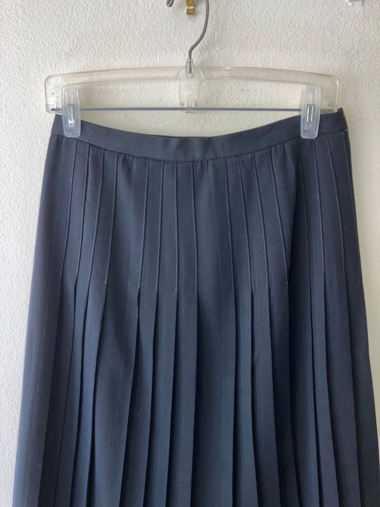 Korean Aesthetic Y2k Knee Length Skirt