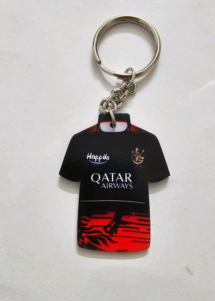 Rcb Virat Kohli Jersey Keychain