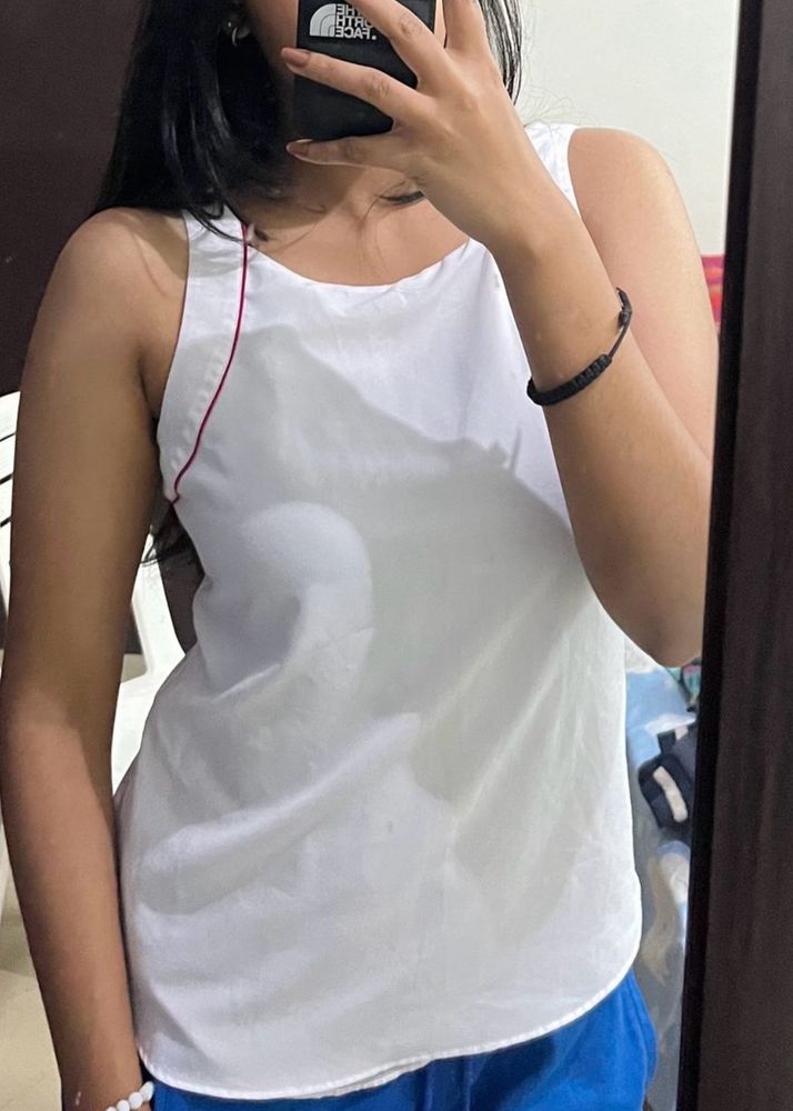 White Tank Top