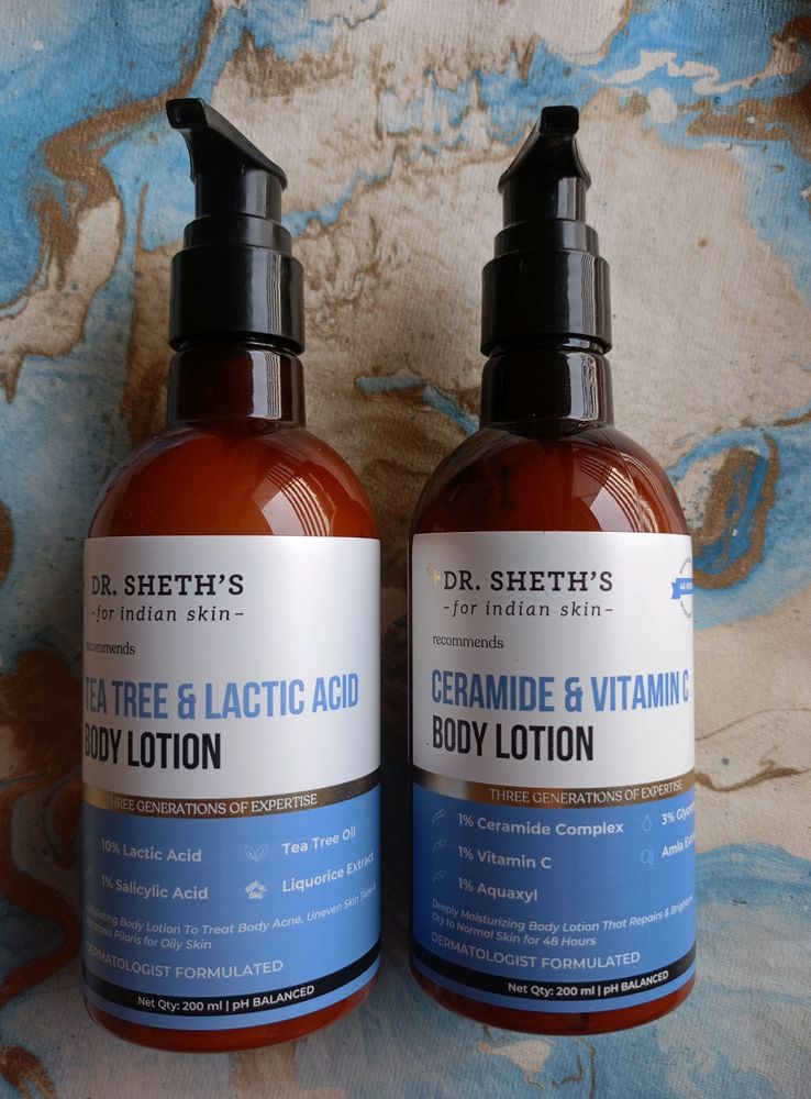 Combo Of 2 Dr. Sheth's Body Lotion