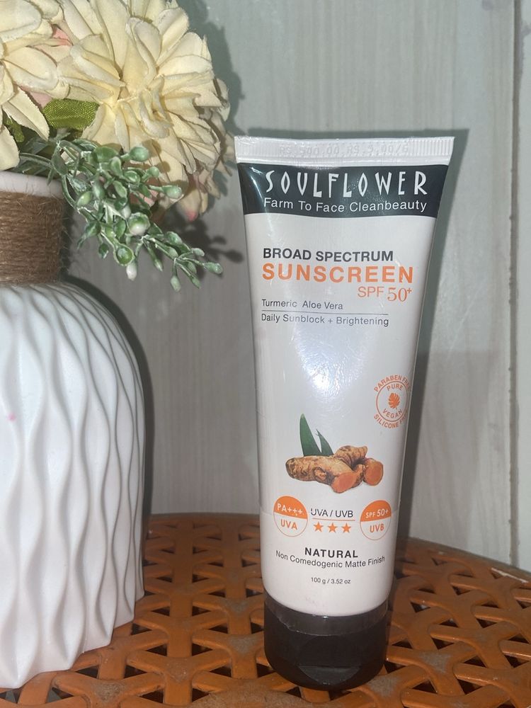 Soulflower Sunscreen