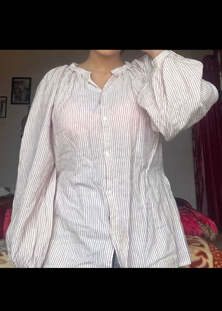 Line Shirt Blouse