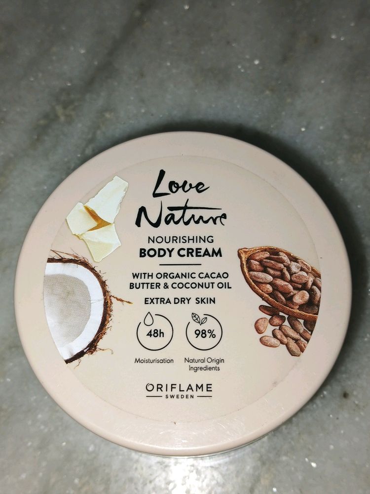 Love Nature Nourishing Body Cream