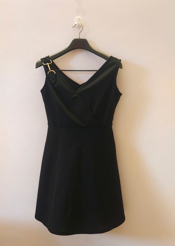 Mini Stylish Party Black Dress