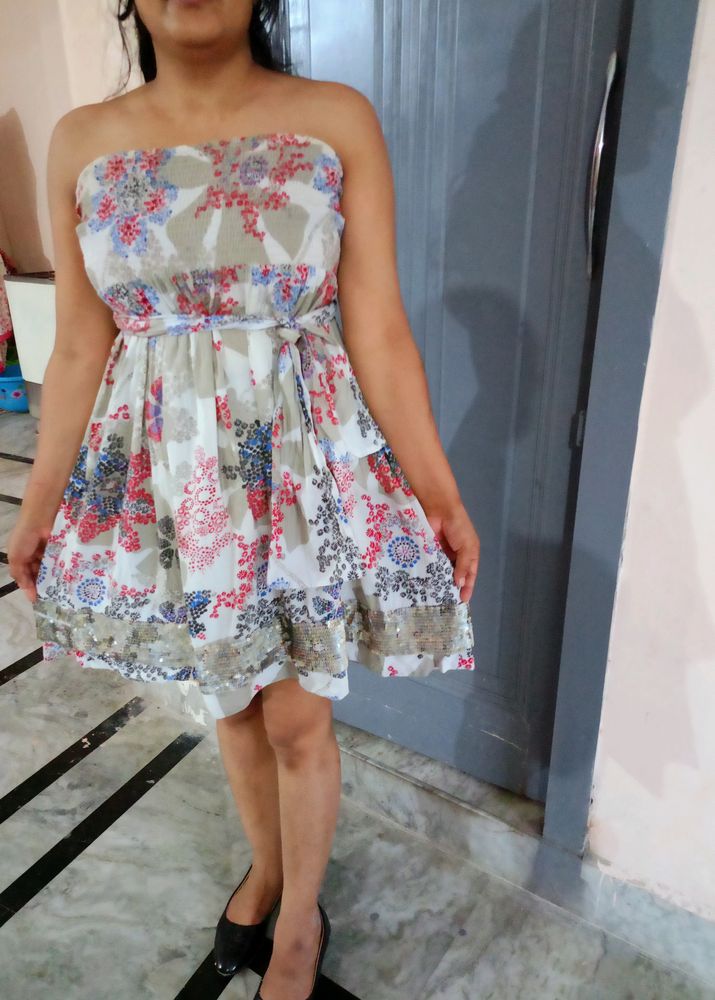 Beutiful Floral Print Dress