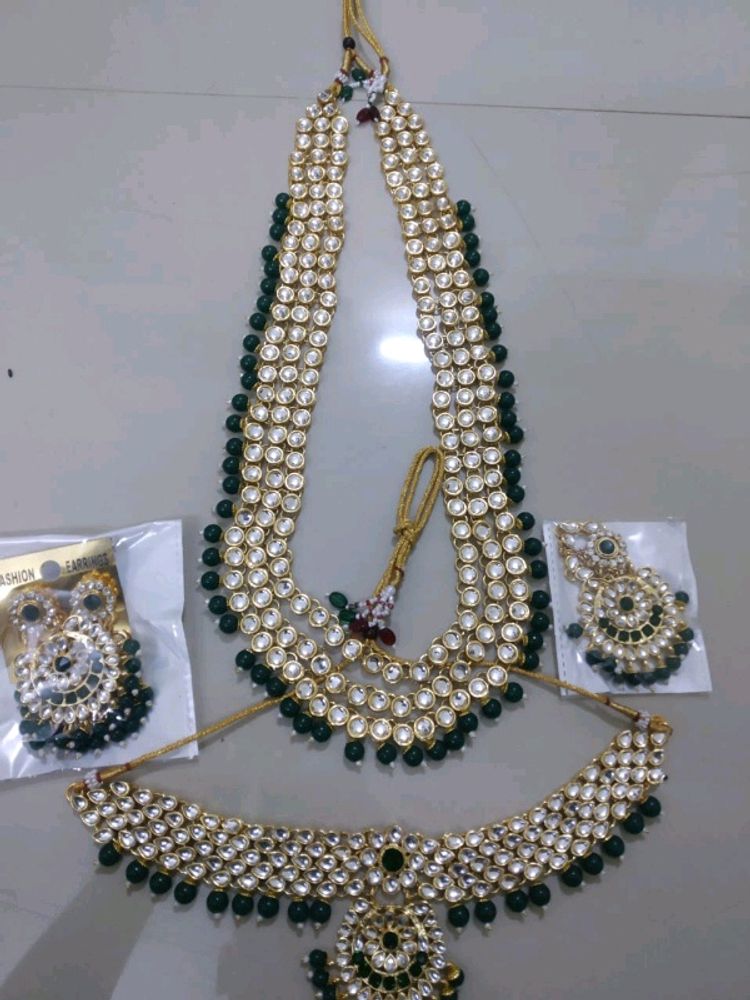 Bridal Kundan Jewellery Set