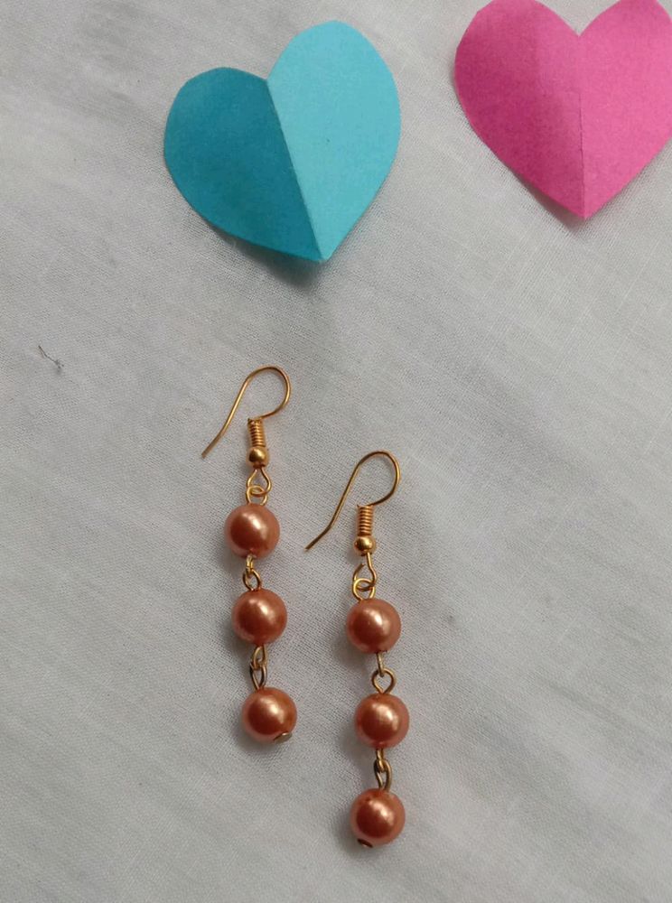 Handmade Pearl  Earrings