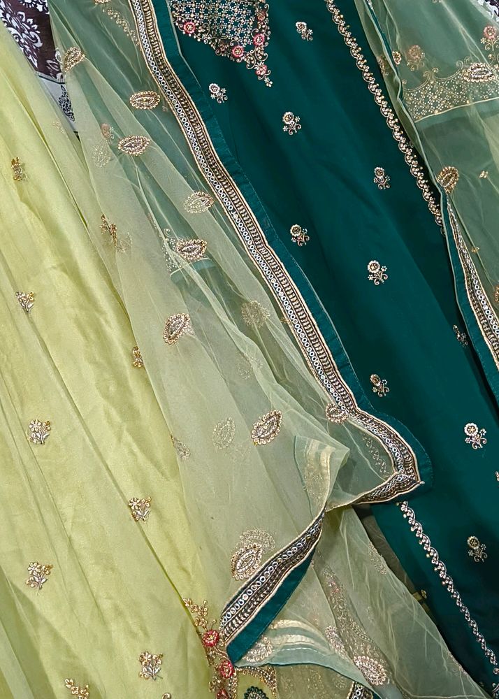 Heera Mandi Copy Lehenga