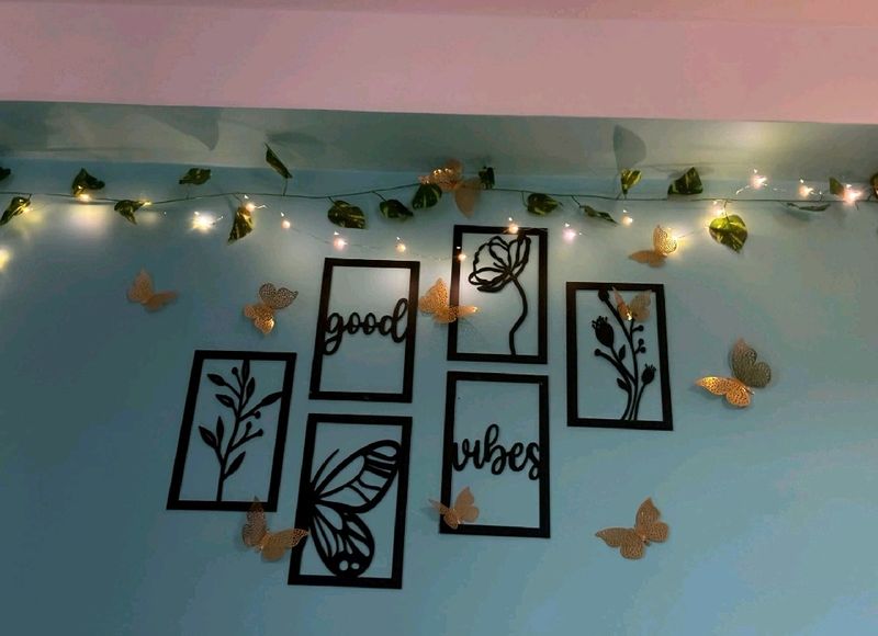 6 Wodden Wall Decor