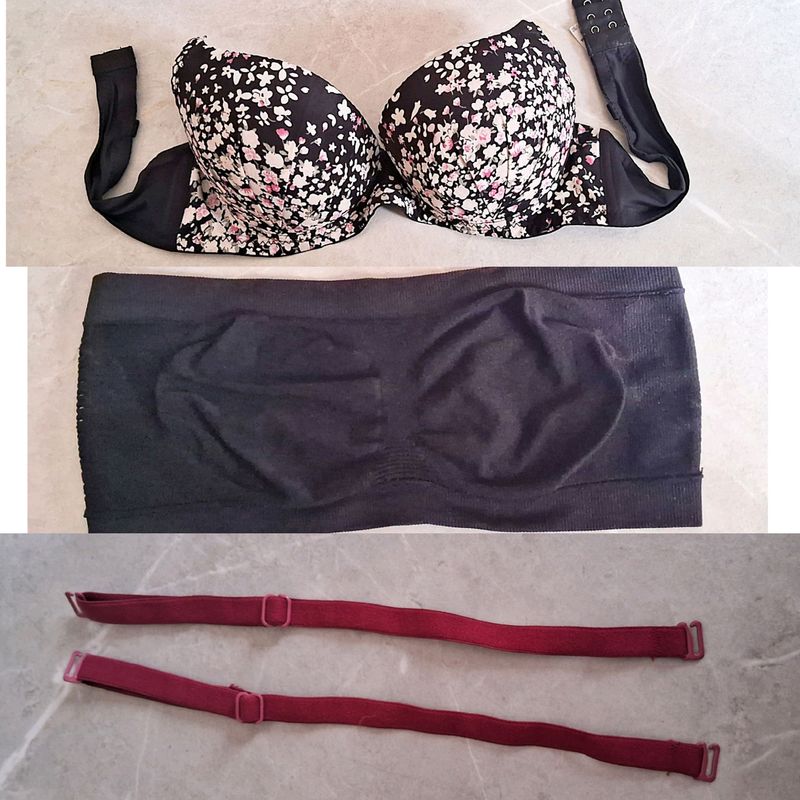 2 Combo Of Bra And 1 Accessories