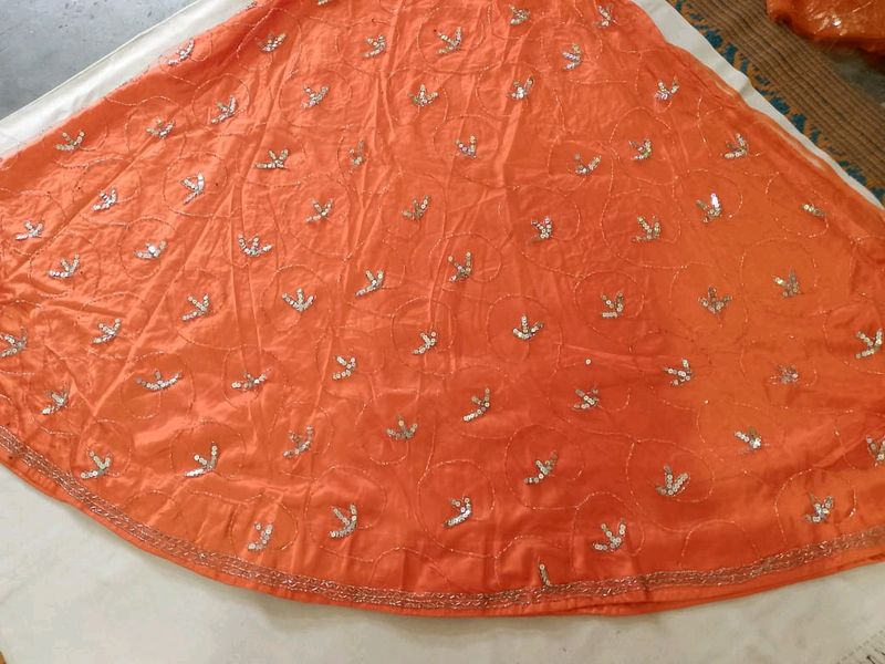 Unstiched Lahenga Choli And Dupatta