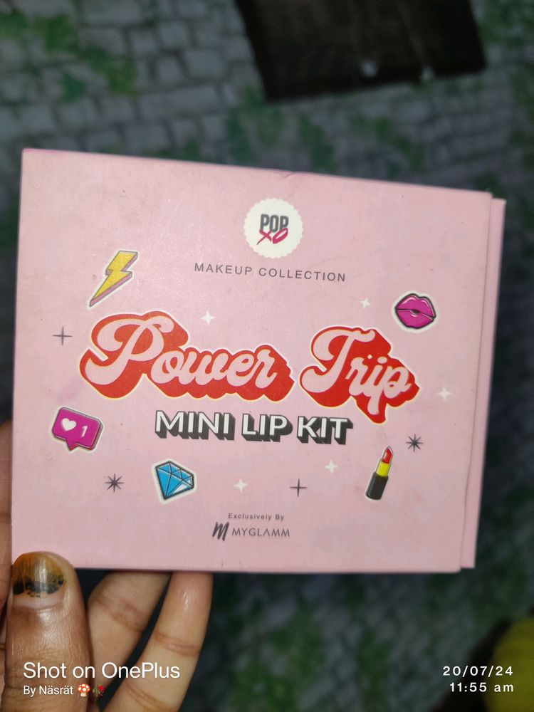 My Glamm Power Trip Mini Lip Kit