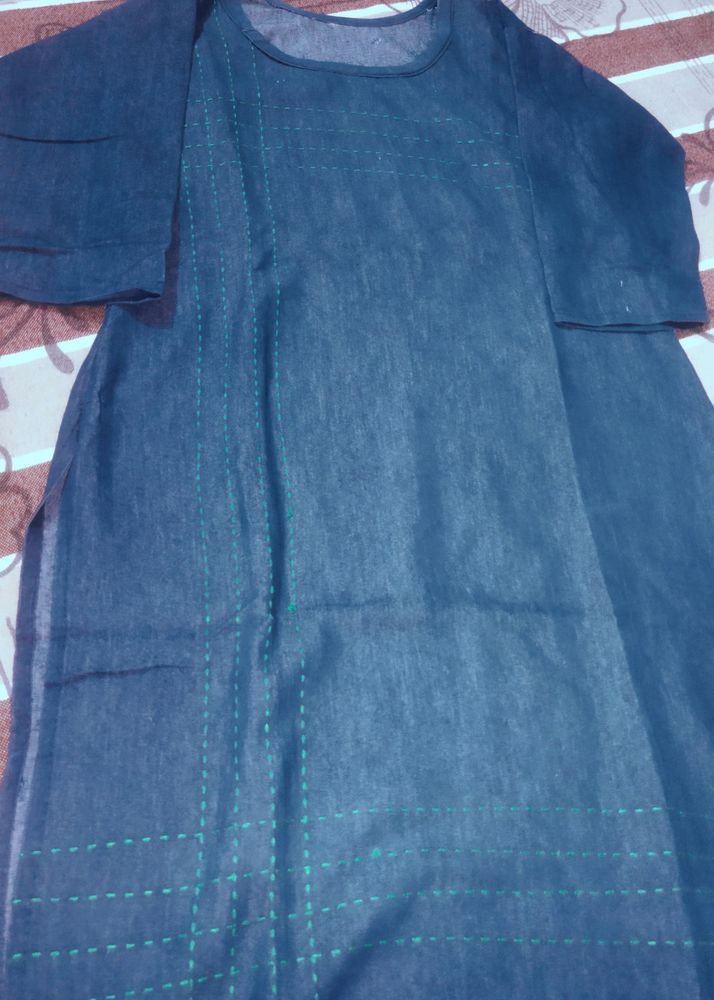 Denim Blue Kurta