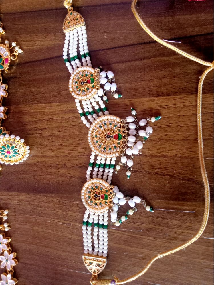 Necklace And MaangTikka Combo Set