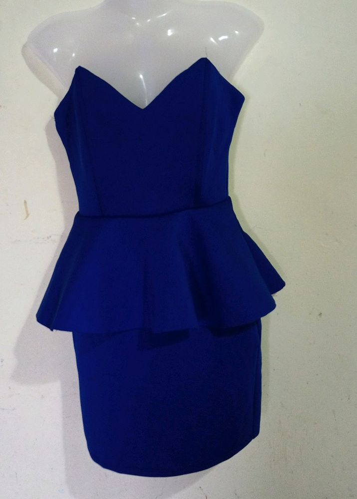 ROYAL BLUE DRESS