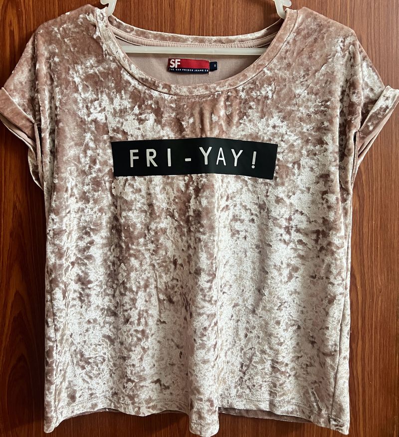 Pink “FRI-YAY’ Party Tshirt.