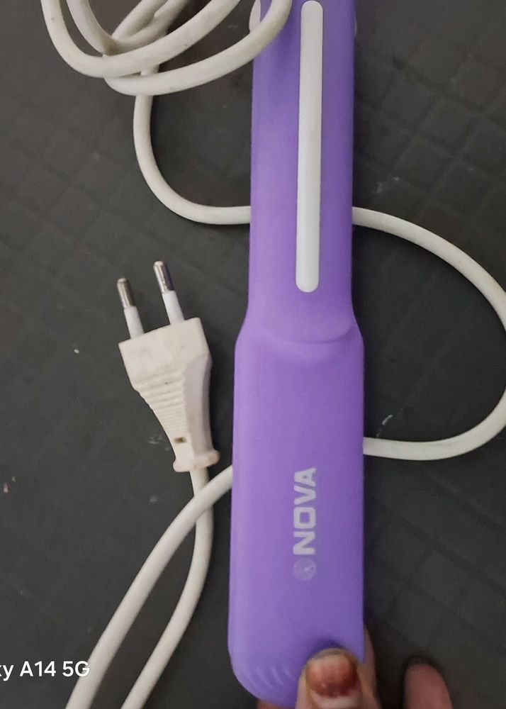 Purple Colour Hair Straightener