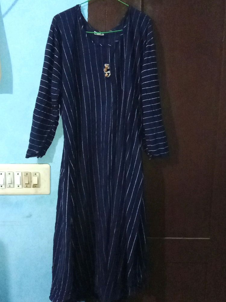 Gorgeous Navy Blue Kurti