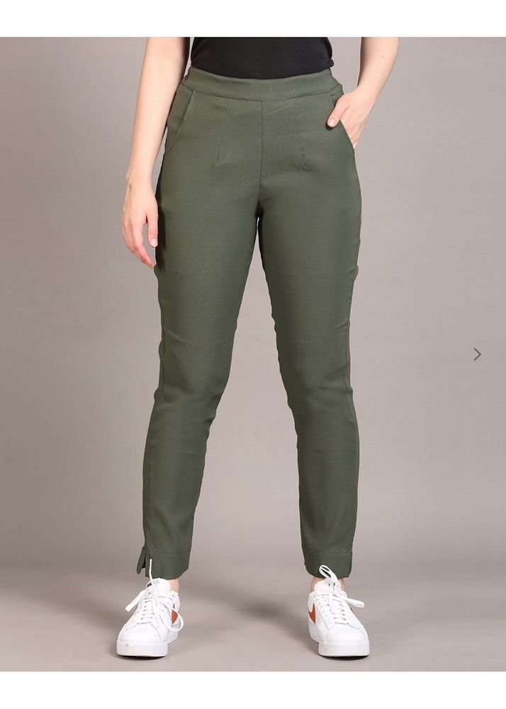 High Rise Tapered Fit Pants