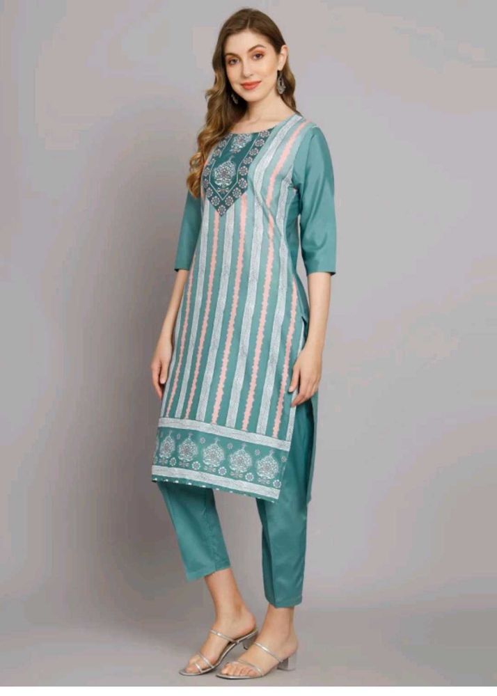 Straight Kurta With Pant