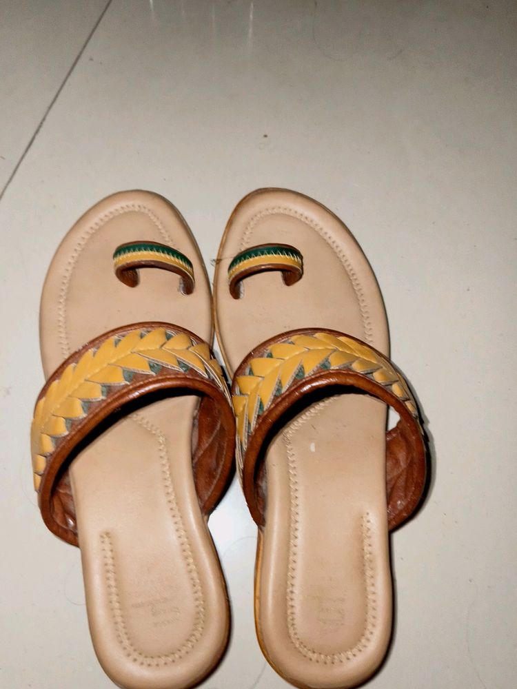 kolhapuri Style Aesthetic Slippers