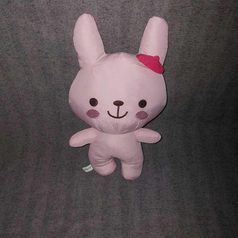 Pink Bunny Plushie