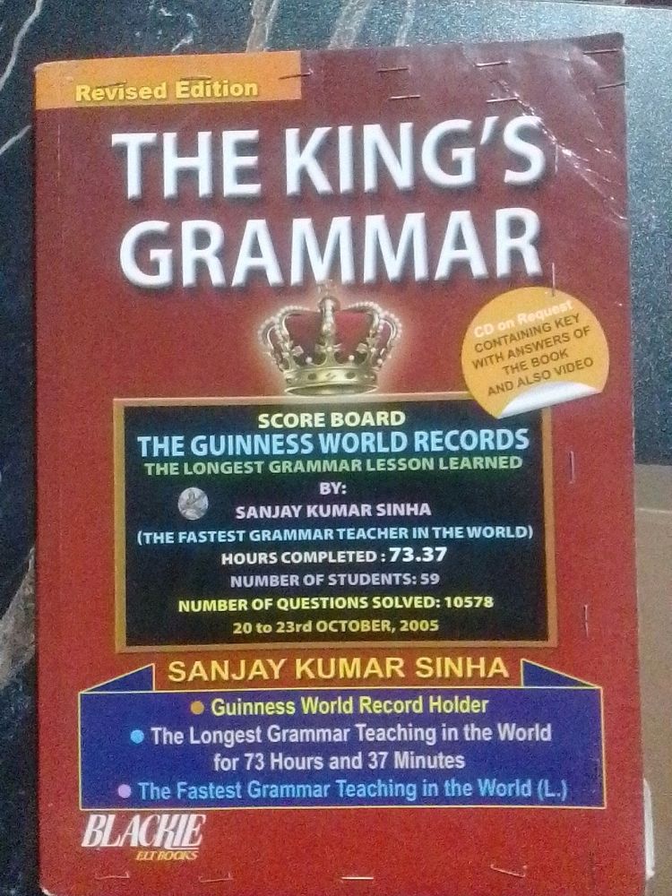 The Kings  Grammar English ALL CLASSE