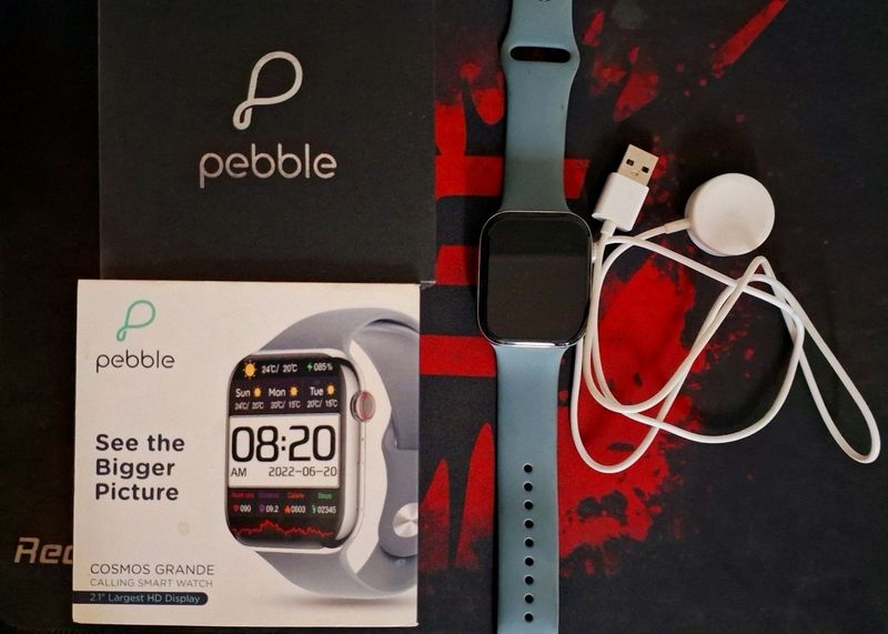 Pebble Fitness Smartwatch ⌚🏃🏻‍♀️