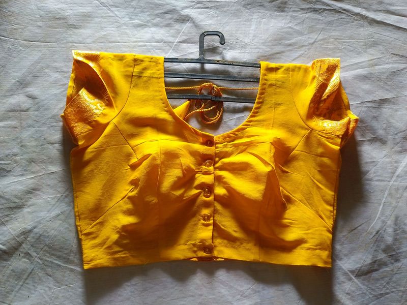 Yellow Cotton Balause