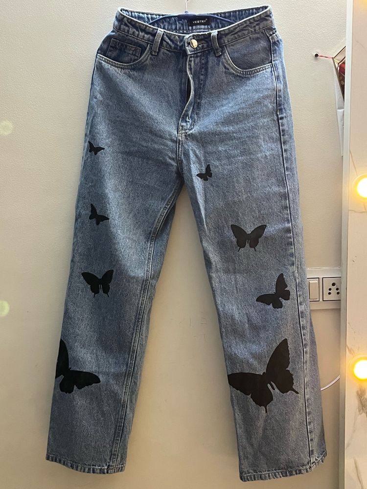 Butterfly Blue Jeans