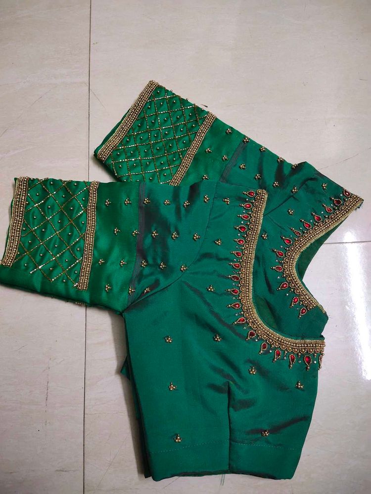 New Aari Maagam Work Blouse