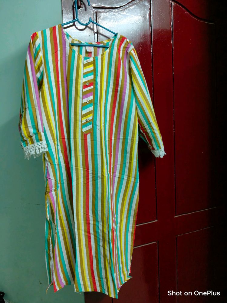 Multicolored Kurta