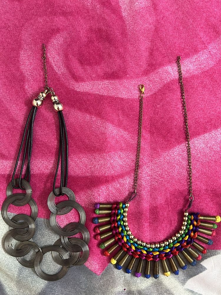🦋Two Necklaces At 249 Only/- 🦋