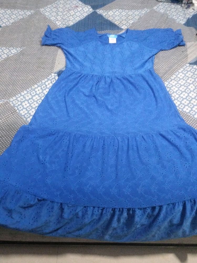 New Blue Comfortable Gown