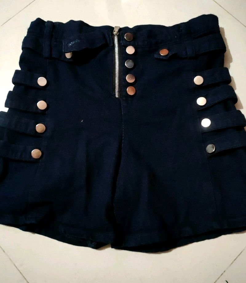 Denim Short Pant