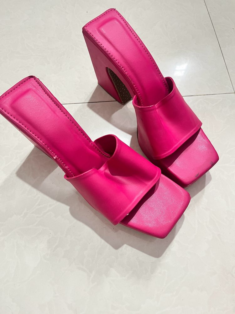 Pink Heels.