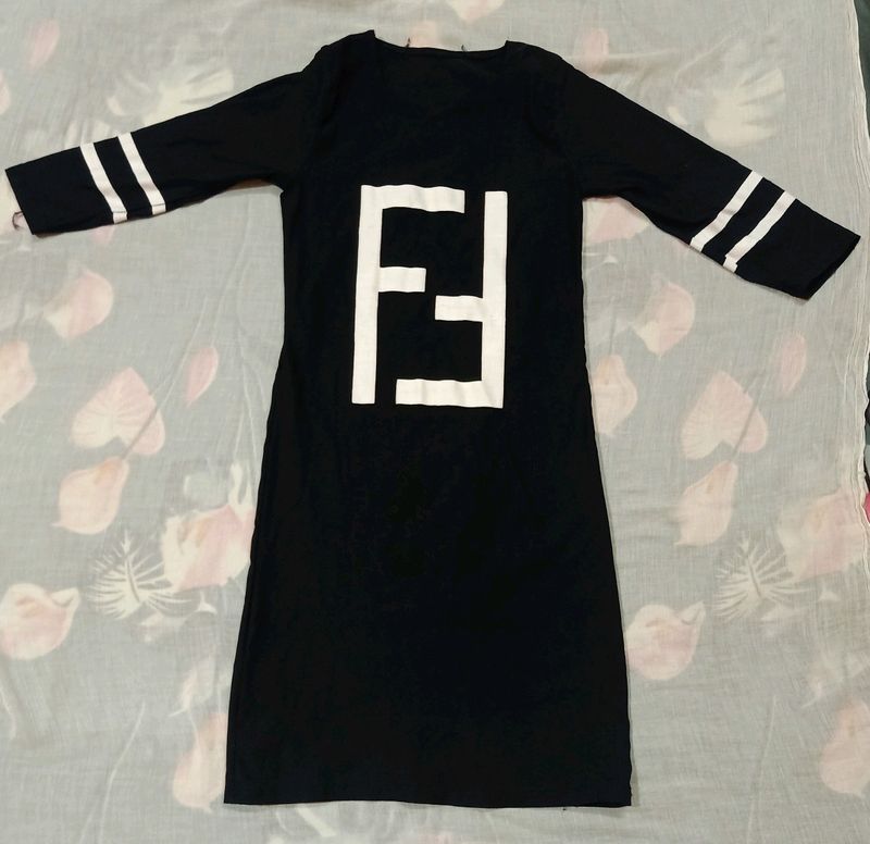 Girls Bodycon Tshirt Dress