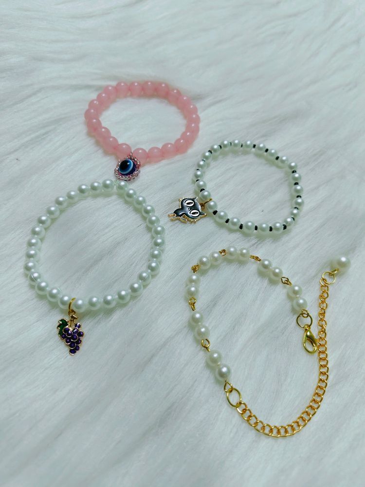 4 Bracelets Combo Pack