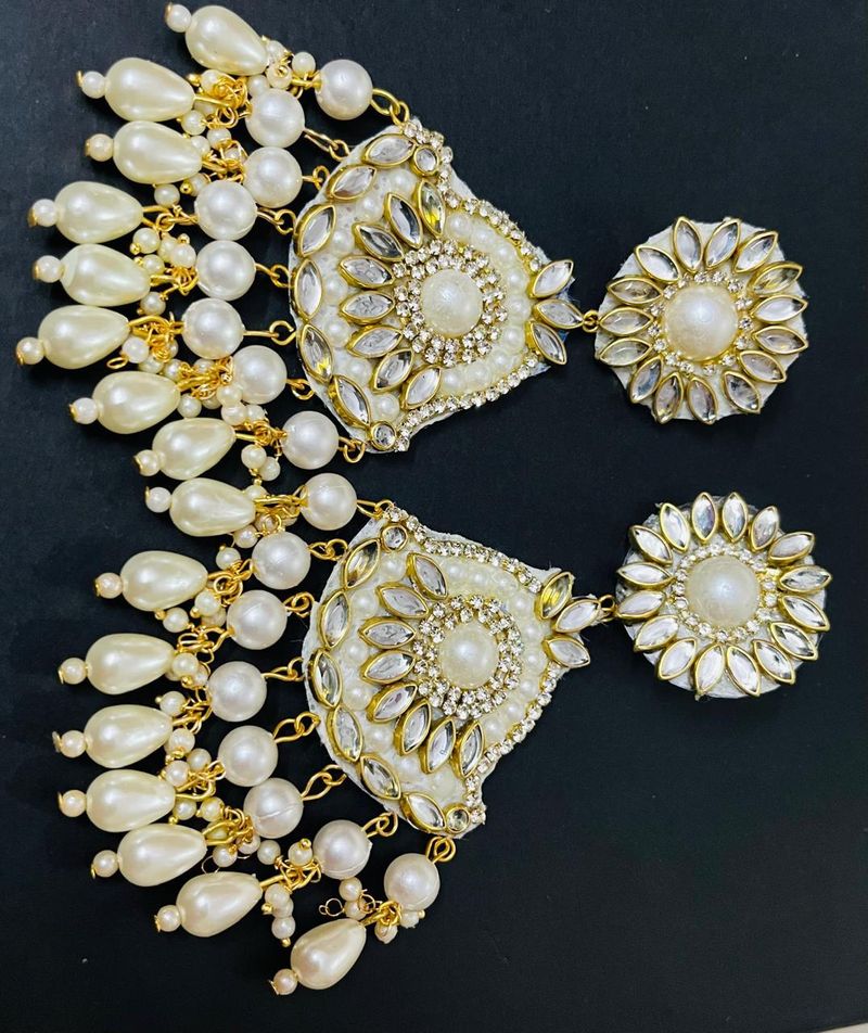 Fancy Party Wear Long Size Have Earrings