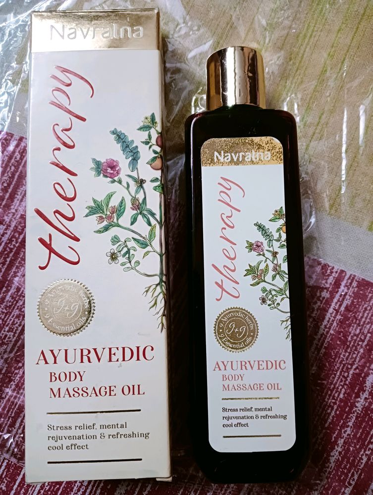 Navratna Therapy Body Oil pack of 3